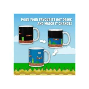 Taza de super Mario Bros Paladone taza que cambia con_2
