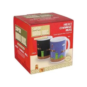 Taza de super Mario Bros Paladone taza que cambia con_6