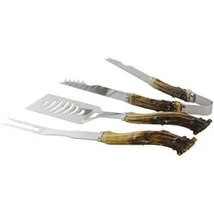 Pine Ridge Juego de 3 herramientas para barbacoa estilo_3