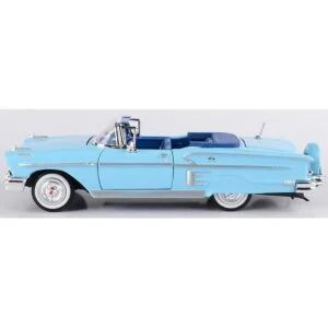 1958 Chevrolet Impala Convertible Azul Motormax Premium