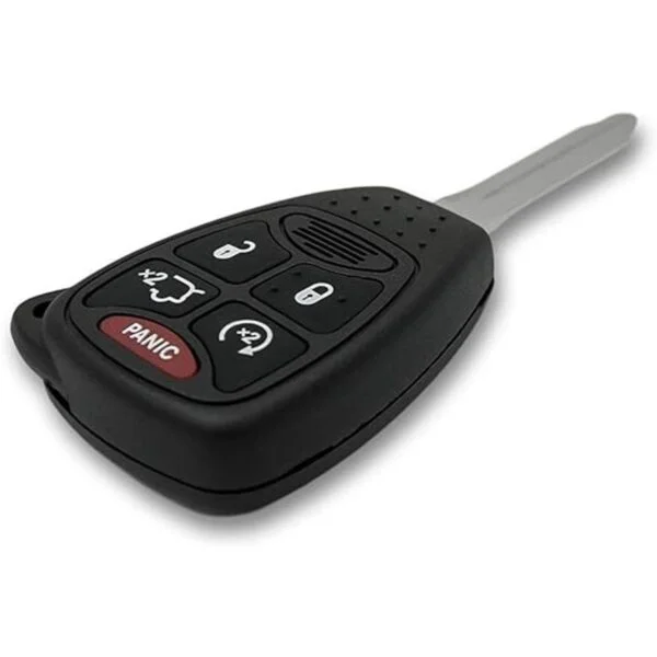 Keyless2Go Juego de 2 llaves de coche con 5 botones_2