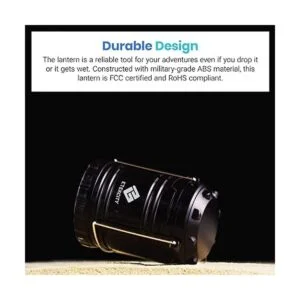Etekcity Linterna LED de campamento para suministros de_6