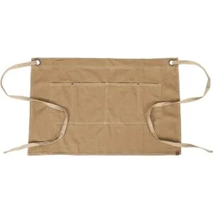 Chef Works Austin Half Bistro Apron Natural One Size_6