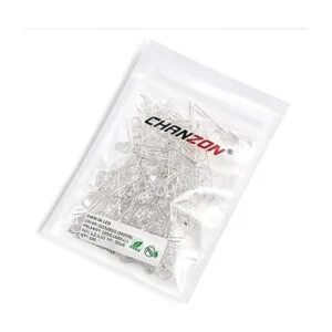 Diodo LED redondo y transparente de 5 mm con emisor de_5