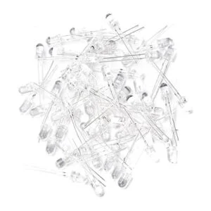 Diodo LED redondo y transparente de 5 mm con emisor de_4