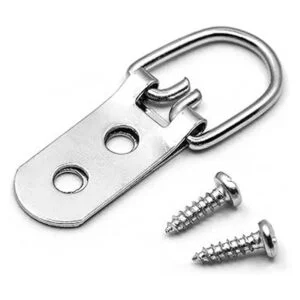Perchas de fotos resistentes con anillo en D paquete de