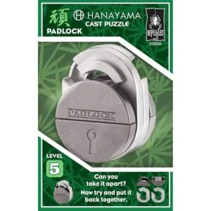 BePuzzled PADLOCK Hanayama Rompecabezas para el cerebro de_3
