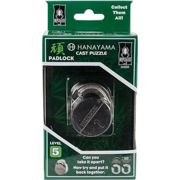 BePuzzled PADLOCK Hanayama Rompecabezas para el cerebro de_2