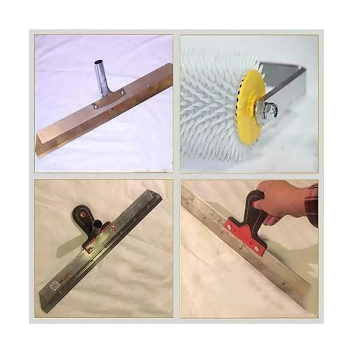 MXBAOHENG Kit de herramientas de cemento autonivelantes