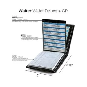Camarero cartera lo último en libreta organizadora para_2