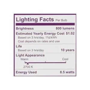 Philips LED Bombilla A19 esmerilada sin parpadeo no_3