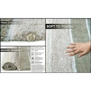 Chardin Home 100 algodón alfombra de baño 2 piezas_5