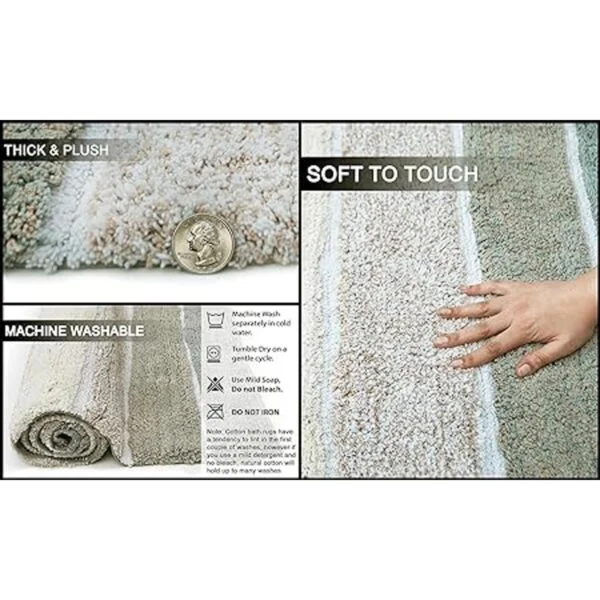 Chardin Home 100 algodón alfombra de baño 2 piezas_5