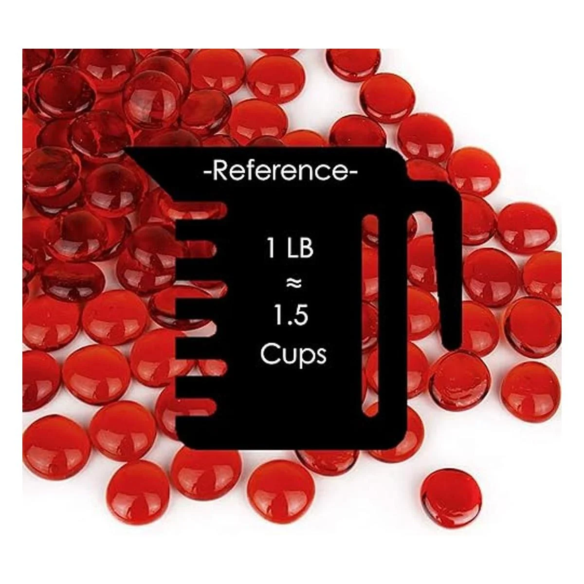 CYS EXCEL Piedras preciosas de cristal para rellenar_2