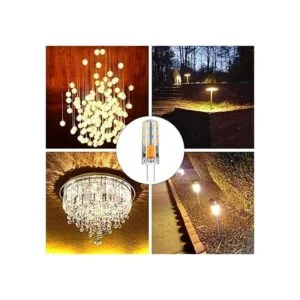 Rayhoo 10 bombillas LED G4 de base 24 de 1.5 W CA CC 12_6