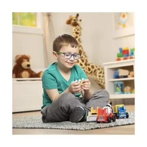 Melissa Doug Juego de juego de madera para vehículos de_2