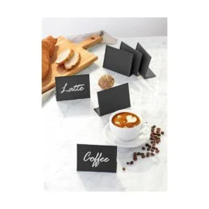 New Star Foodservice 28669 Mini pizarras de metal 3.0 x_3