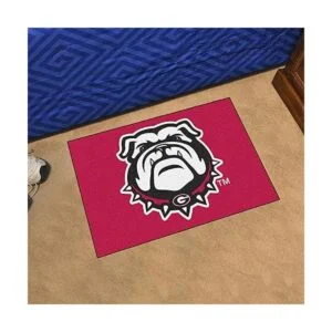 FANMATS 19823 Georgia Red Bulldog Alfombra de inicio_2