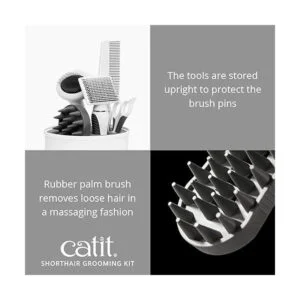 Catit Senses 2.0 Kit de aseo para el pelo de gato_5