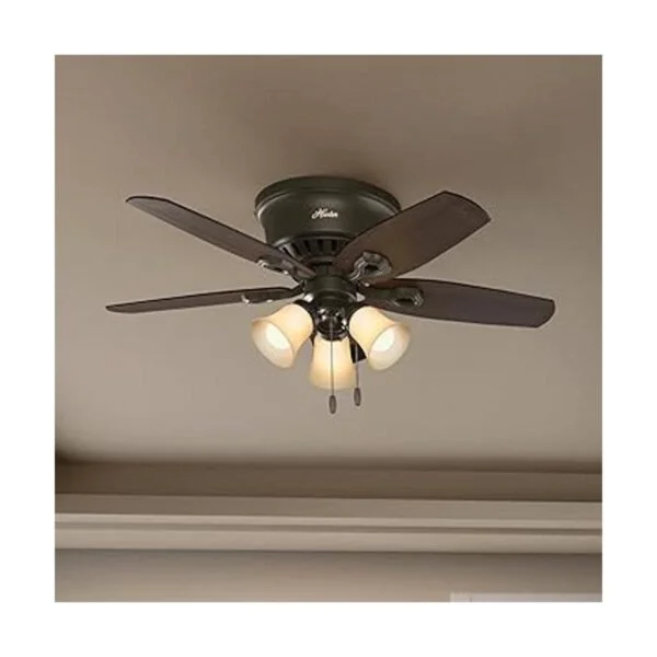 Hunter 51091 Nuevo ventilador de techo de perfil bajo con