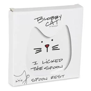 Pavilion Gift Company Blobby Cat plato apoya cucharas I_3