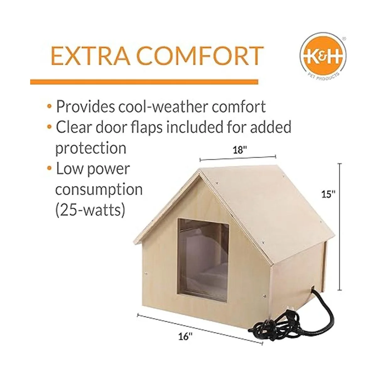 KH Pet Products Thermo Birchwood Manor Kitty Home_2