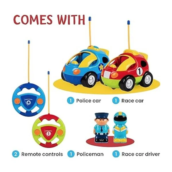 Paquete Prextex de 2 coches a radio control de dibujos_2