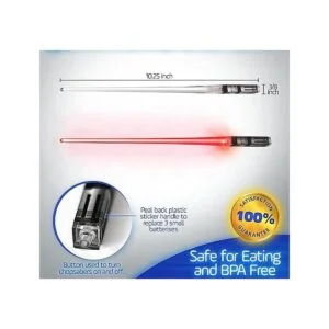 Palillos Chop Sabers Light Up Lightsaber 1 par Rojo_5