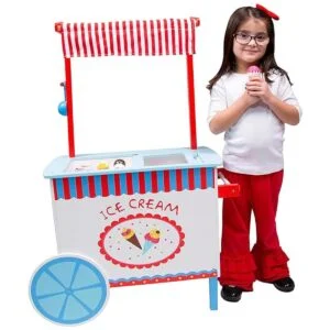 Carrito de helados por Svan construcción de madera real_6