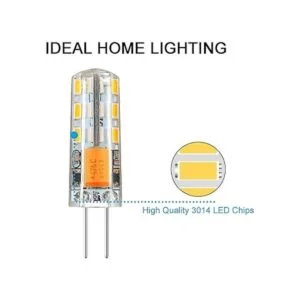 Rayhoo 10 bombillas LED G4 de base 24 de 1.5 W CA CC 12_5