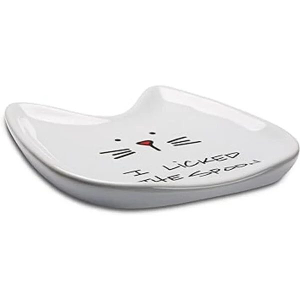 Pavilion Gift Company Blobby Cat plato apoya cucharas I_2