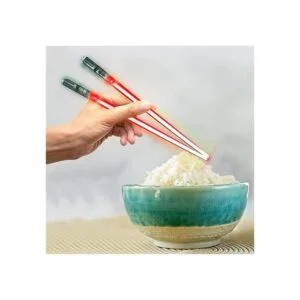 Palillos Chop Sabers Light Up Lightsaber 1 par Rojo_3