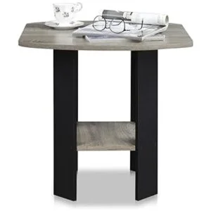 FURINNO Mesita auxiliar de diseño sencillo_4