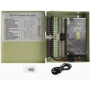 InstallerCCTV 18 salidas de 12 amperios y 12 V CC CCTV_1