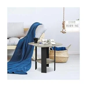 FURINNO Mesita auxiliar de diseño sencillo_3