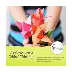 Kit de flores de origami por Pinwheel Crafts_4