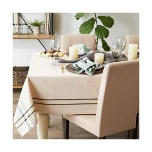 DII Colección de mesa de rayas francesas 100 algodón_4