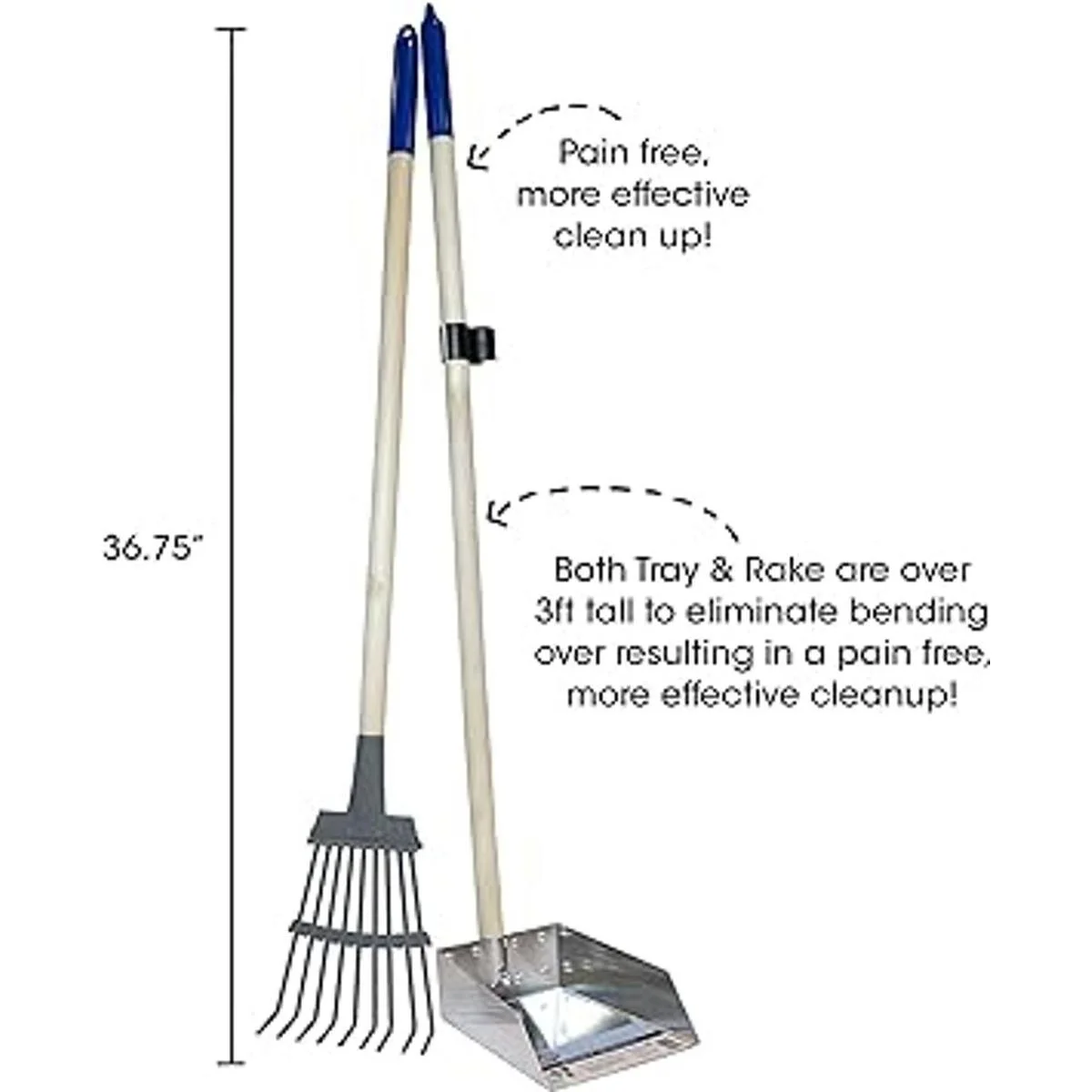 Bandeja de metal con rastrillo Spotty_3