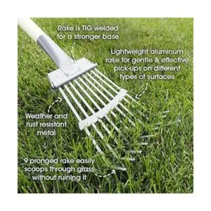 Bandeja de metal con rastrillo Spotty_4