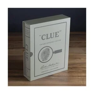 Juego de mesa de edición clásica vintage. Libro de pistas_2