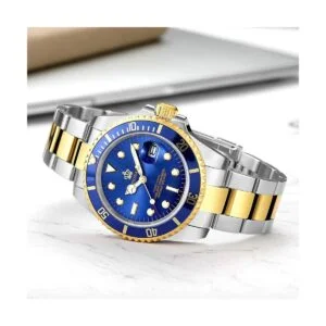 Mens Luxury Watches Rotatable Bezel Sapphire Glass_3
