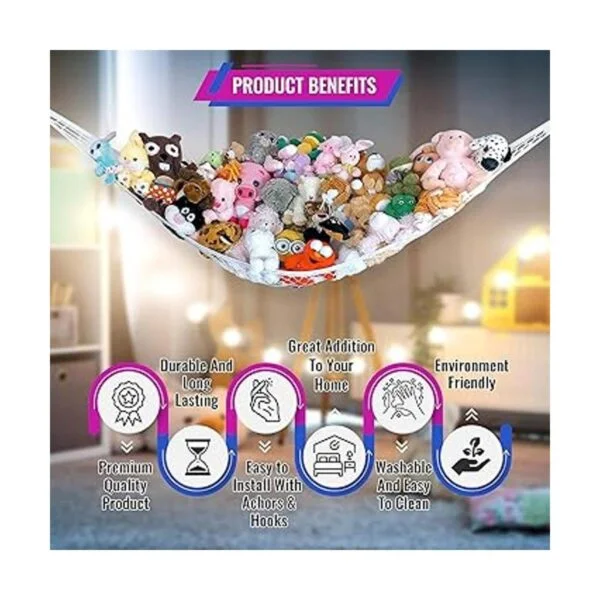 Almacenamiento para animales de peluche Stuffie Party_6