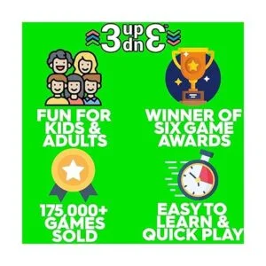 Juego de cartas de 3 hasta 3 abajo súper divertido para_2