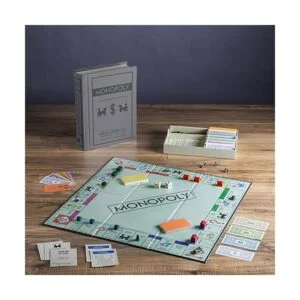 Juego de mesa monopolio edición vintage de Libro de lino