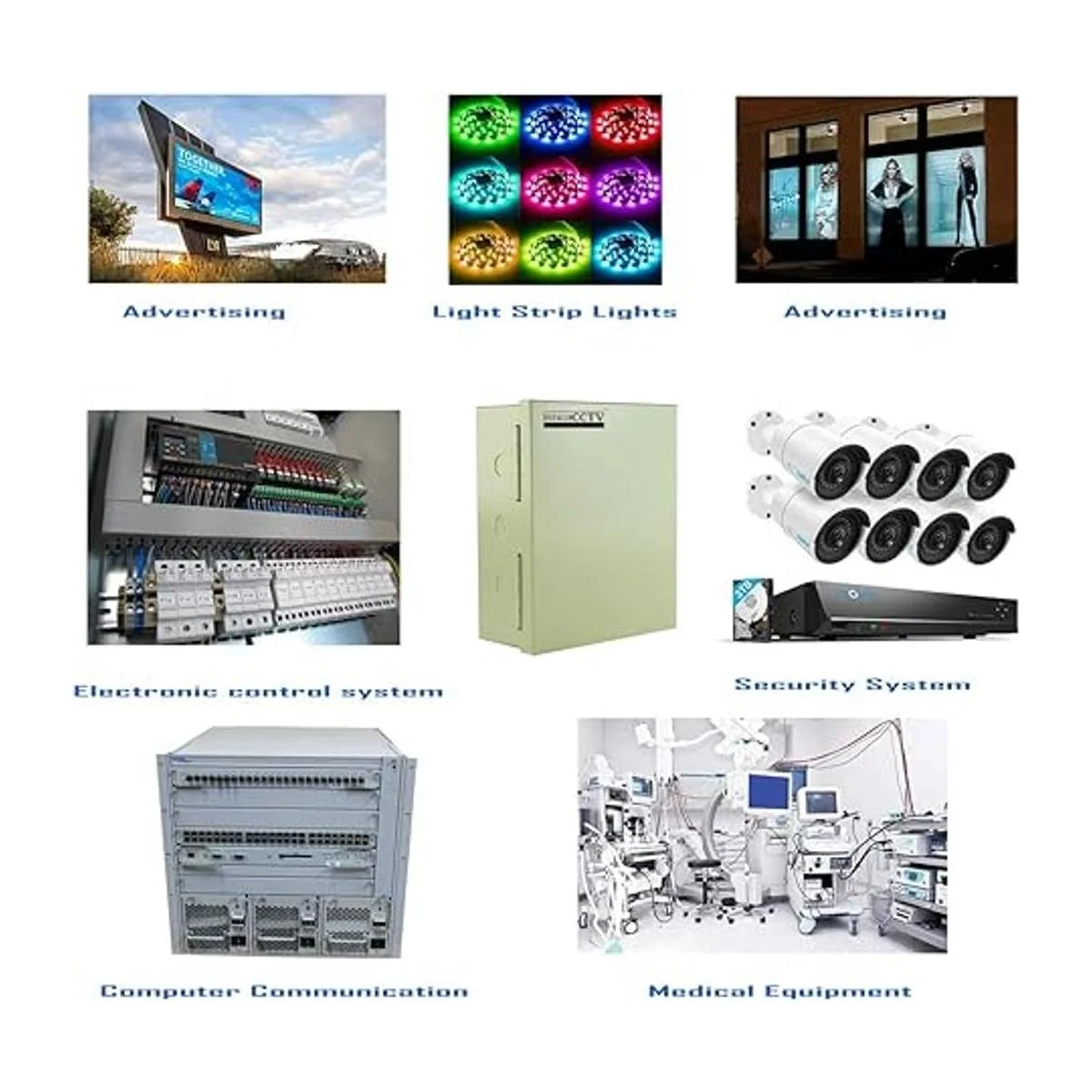 InstallerCCTV 18 salidas de 12 amperios y 12 V CC CCTV_6