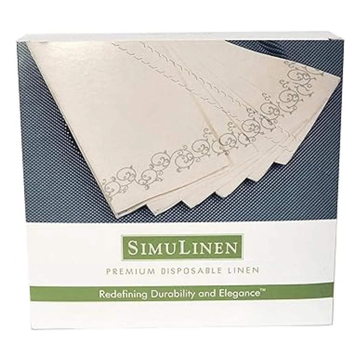 SimuLinen toallas de mano Floral DORADO decorativo_5