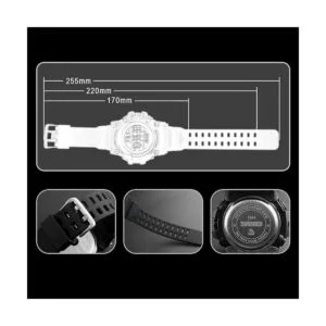 Reloj digital para hombre con esfera grande resistente al_6