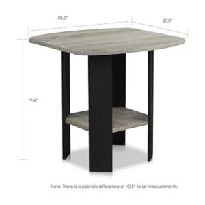 FURINNO Mesita auxiliar de diseño sencillo_2