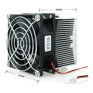 TX ventilador de enfriamiento con disipador de calor de