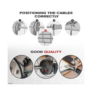 Protech Control Muelles de puerta de garaje de longitud